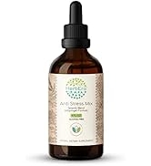 Anti Stress Mix B120 Alcohol-Free Extract Tincture, Eleuthero Root, Rhodiola Root, Schisandra Ber...