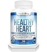 NutraPro Healthy Heart - Heart Health Supplements. Artery Cleanse & Protect. Supports Cholesterol...