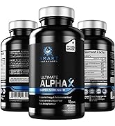 Ultimate AlphaX Male Enhancing Pills- Super Strength Enlargement Booster For Men- Professional Gr...