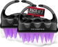 2 Pack Scalp Brush (Black -Purple + Black-purple )